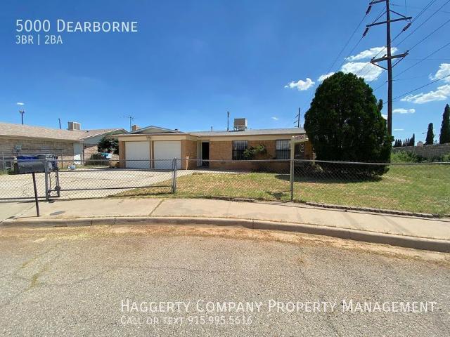 3 BR, 2 BA Apartment 5000 Dearborne, El Paso, TX 79924