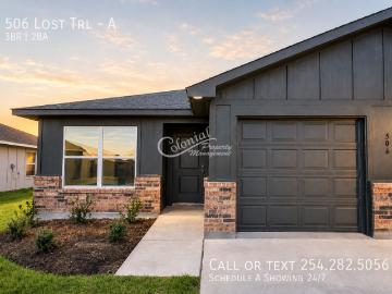 3 BR, 2 BA Apartment 506 Lost Trl, Copperas Cove, TX 76522