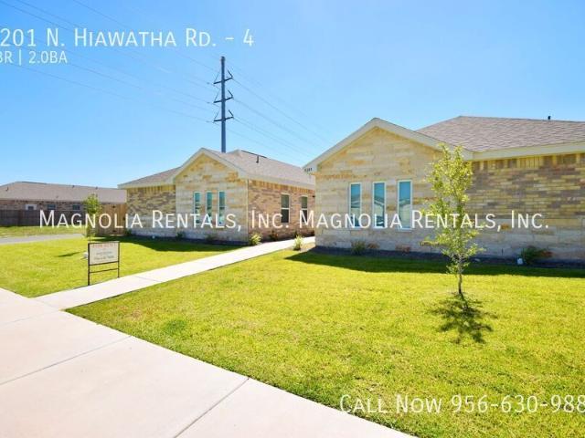 3 BR, 2 BA Apartment 5201 N. Hiawatha Rd Pharr, TX 78577