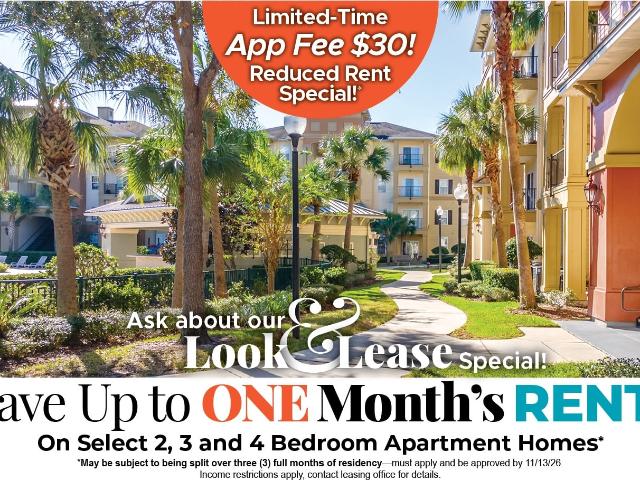 3 BR, 2 BA Apartment 5316 Millenia Blvd Unit 11 201, Orlando, FL 32839