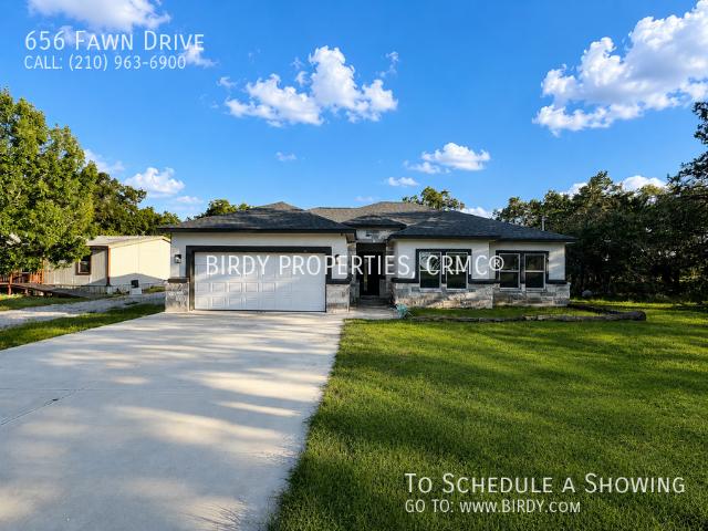 3 BR, 2 BA Apartment 656 Fawn Drive, Spring Branch, TX 78070