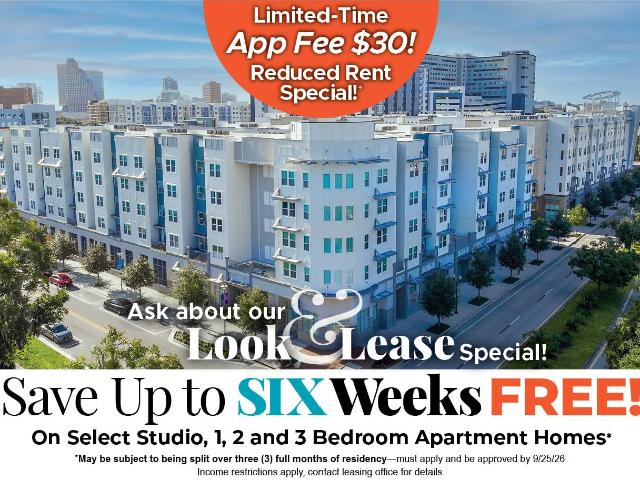 3 BR, 2 BA Apartment 659 W Amelia Street Unit 547, Orlando, FL 32801