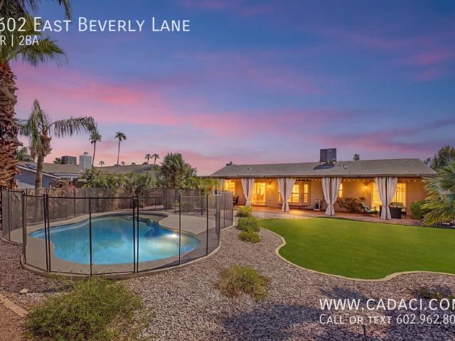3 BR, 2 BA Apartment 6602 East Beverly Lane, Scottsdale, AZ 85254