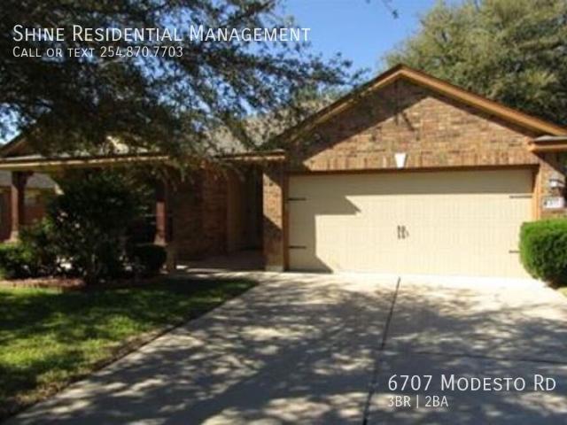 3 BR, 2 BA Apartment 6707 Modesto Rd, Killeen, TX 76542