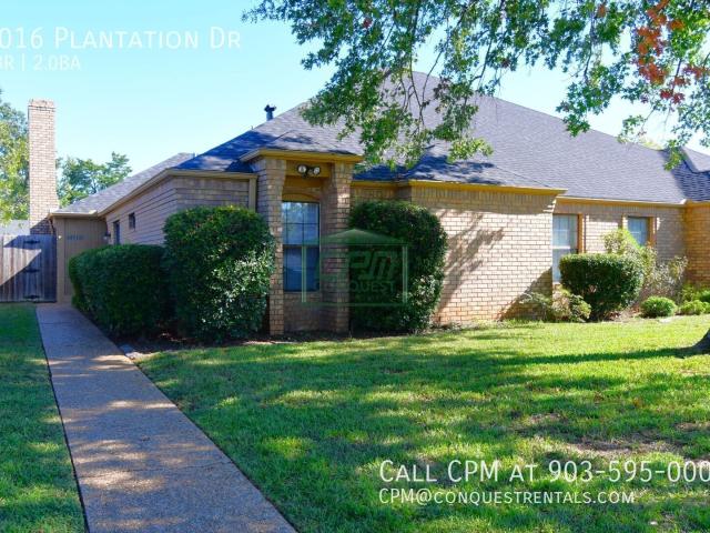 3 BR, 2 BA Apartment 6016 Plantation Dr, Tyler, TX 75703