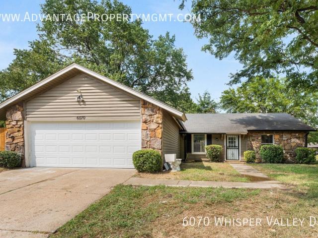 3 BR, 2 BA Apartment 6070 Whisper Valley Dr Memphis, TN 38141