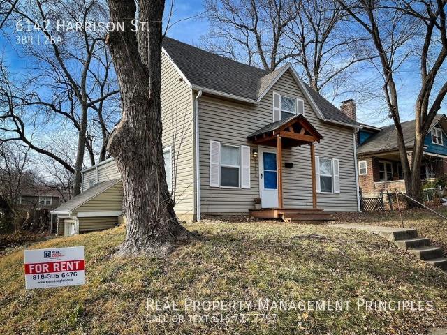 3 BR, 2 BA Apartment 6142 Harrison St Kansas City, MO 64110