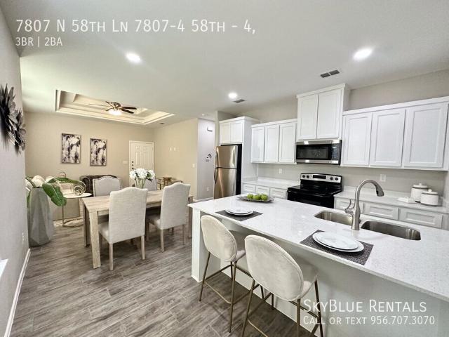 3 BR, 2 BA Apartment 7807 N 58th Ln 7807 4 58th, Mission, TX 78504