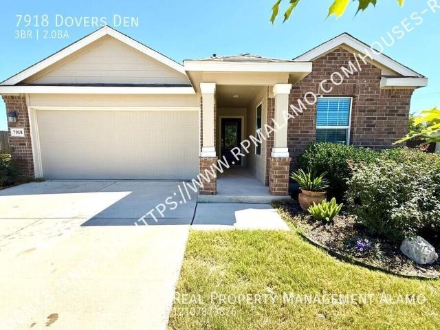 3 BR, 2 BA Apartment 7918 Dovers Den, San Antonio, TX 78253