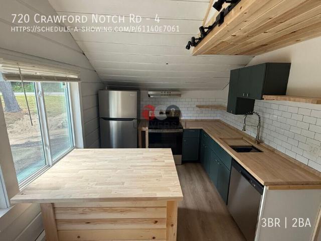 3 BR, 2 BA Apartment 720 Crawford Notch Rd, Bartlett, NH 03812