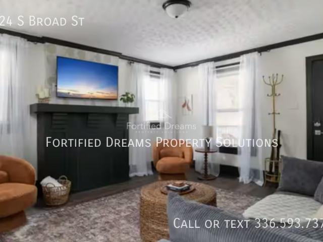 3 BR, 2 BA Apartment 724 S Broad St, Winston Salem, NC 27101