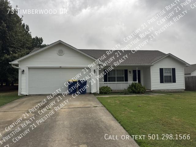 3 BR, 2 BA Apartment 73 Timberwood Dr, Cabot, AR 72023