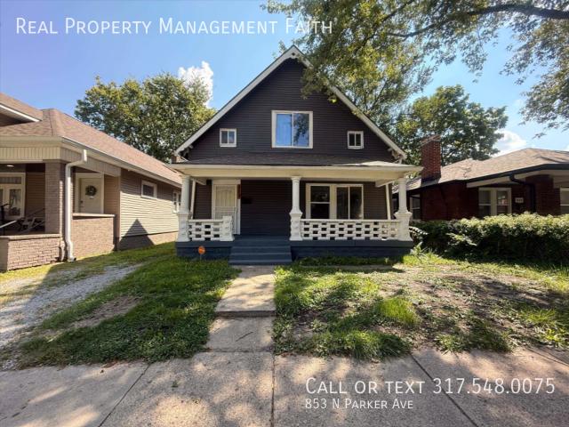3 BR, 2 BA Apartment 853 N Parker Ave, Indianapoli, IN 46201