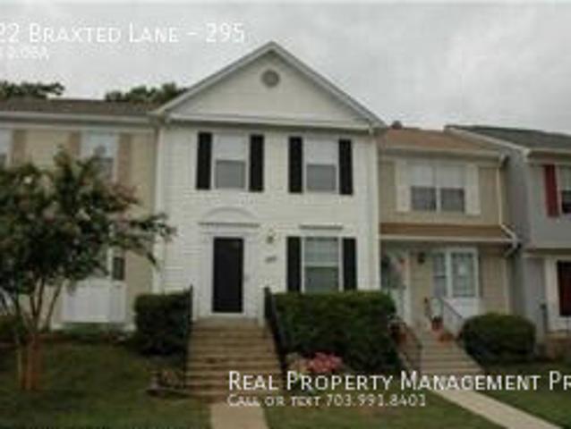 3 BR, 2 BA Apartment 8522 Braxted Lane, Manassas, VA 20110