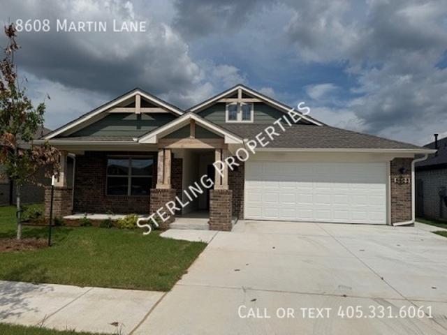 3 BR, 2 BA Apartment 8608 Martin Lane, Oklahoma City, OK 73135