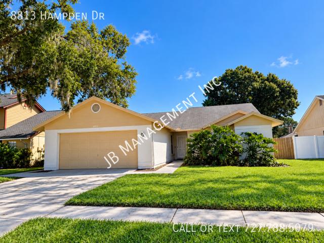 3 BR, 2 BA Apartment 8813 Hampden Dr, Tampa, FL 33626