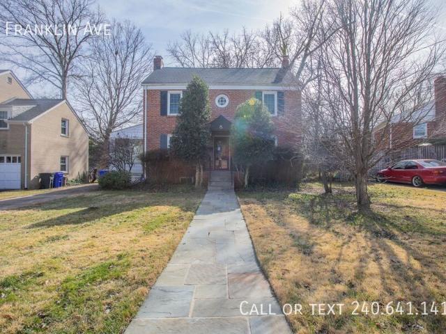 3 BR, 2.5 BA Apartment 8 Franklin Ave, Silver Spring, MD 20901