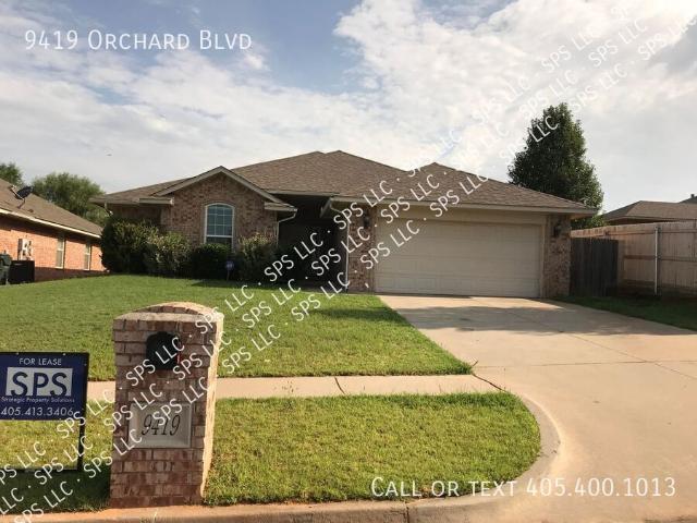 3 BR, 2 BA Apartment 9419 Orchard Blvd, Midwest City, OK 73130