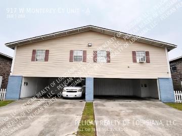3 BR, 2 BA Apartment 917 W Monterey Ct Unit, Terrytown, LA 70056