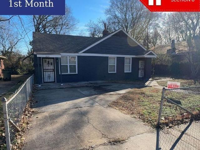 3 BR, 2 BA Apartment 916 Crockett Pl Memphis, TN 38107