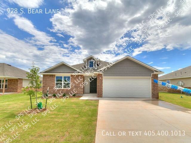 3 BR, 2 BA Apartment 928 S. Bear Lane, Mustang, OK 73064