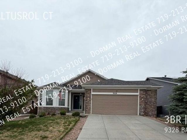 3 BR, 2 BA Apartment 9328 BALTUSROL CT, PEYTON, CO 80831