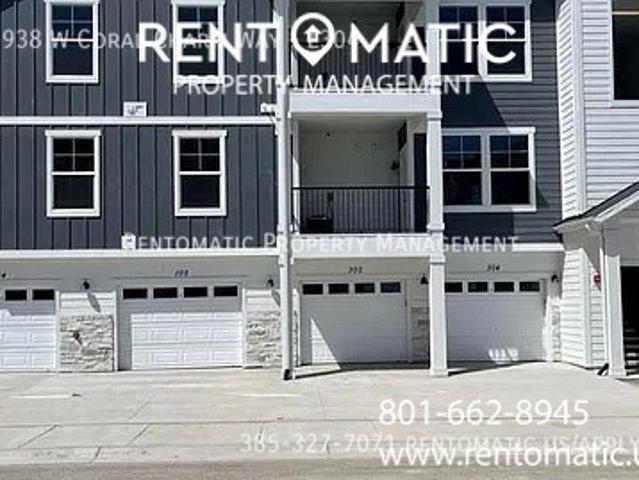 3 BR, 2 BA Apartment 938 W Coral Charm Way, Saratoga Springs, UT 84045