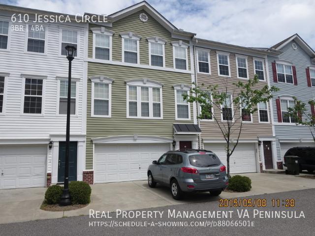 3 BR, 3.5 BA Apartment 610 Jessica Circle, Newport News, VA 23606