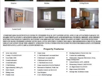 3 BR, 3 BA Apartment 3234 Chamberlain Circle, Unit 3234, Ann Arbor, MI 48103