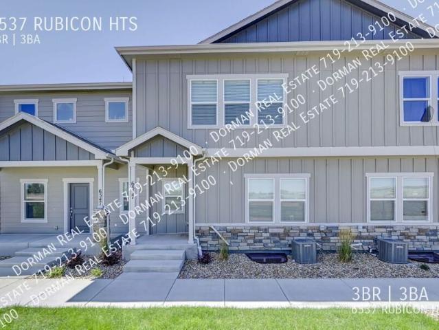 3 BR, 3 BA Apartment 6537 RUBICON HTS, COLORADO SPRINGS, CO 80925