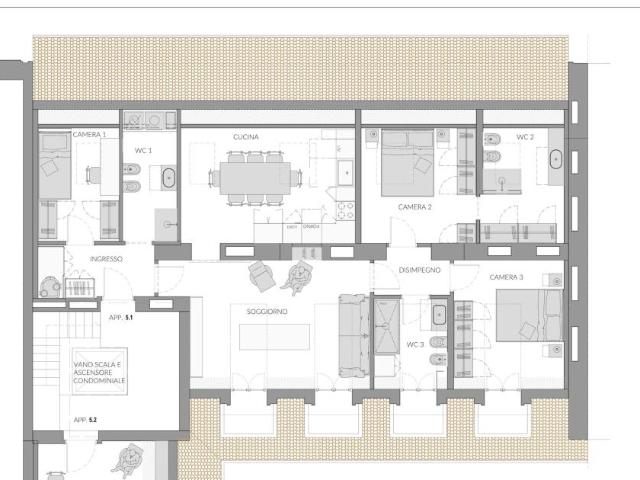 3 camere da letto, Milan Milan 20129 103323740