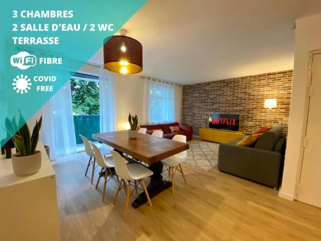 3 chambres, Massy Massy 91300 94890089