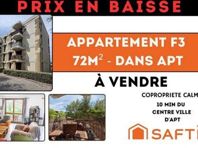 3 chambres, Apt Provence 84400 100785144
