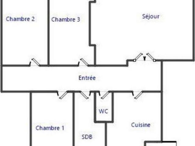 3 chambres, Asnieres Île 92600 100340940