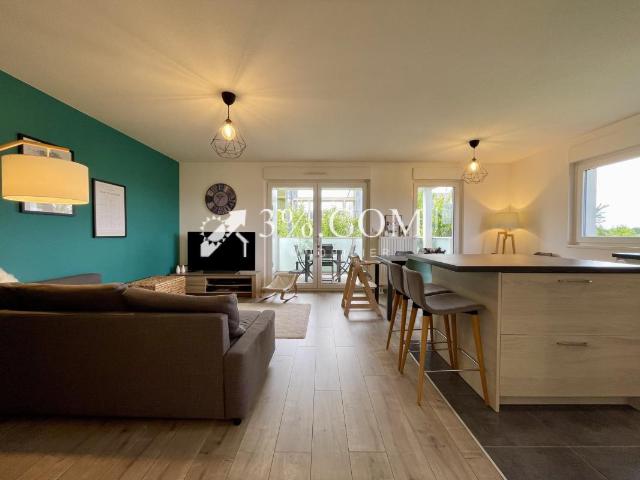 3%.COM En EXCLUSIVITÉ à VENDENHEIM, F4 de 78m2, 1 garage