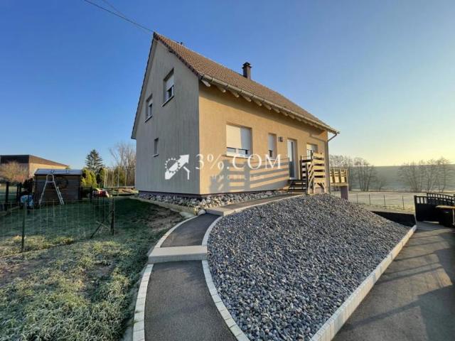 3%.COM EXCLUSIVITÉ à MULHAUSEN, Maison 2016, 117m2, 4 cham