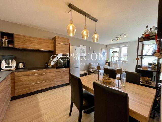 3%.COM EXCLUSIVITÉ à BEHLENHEIM, F2 de 46m2,jardin,garage