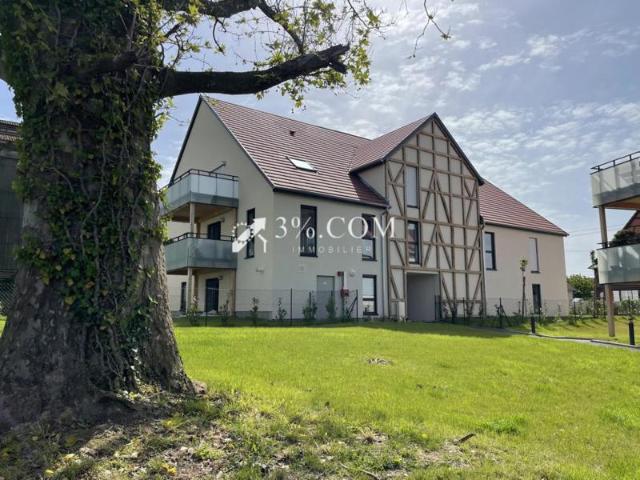 3%.COM EXCLUSIVITÉ à DINGSHEIM, 3 pièces de 83m2, 1 place