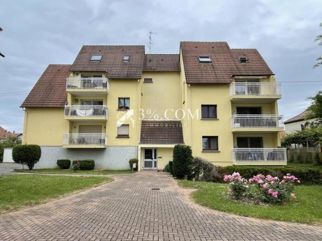 3%.COM EXCLUSIVITÉ à VENDENHEIM, duplex de F3/4 de 75m2, 1