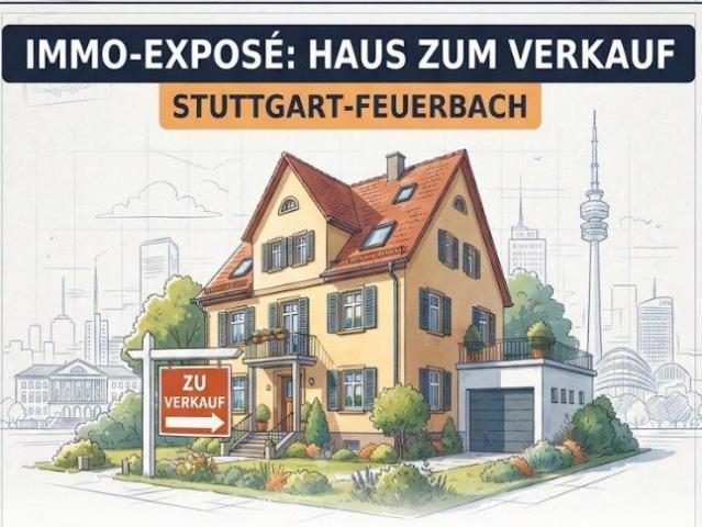 3 Familienhaus in zentraler Lage von Stuttgart Feuerbach