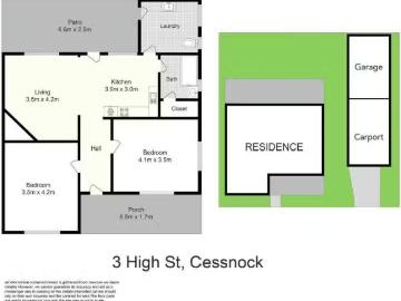 Cessnock, Narone Creek - Garden, Air conditioning