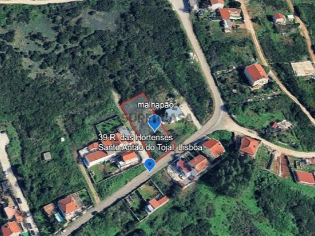 3 Lotes de Terreno | 810 m² | Malhapão Santo Antão do Tojal