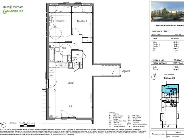 3 pièces · 78.5 m²