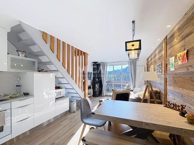 3 Pieces Duplex Renove Vue Panoramique 53m² Auron Saint Etienne de Tinée