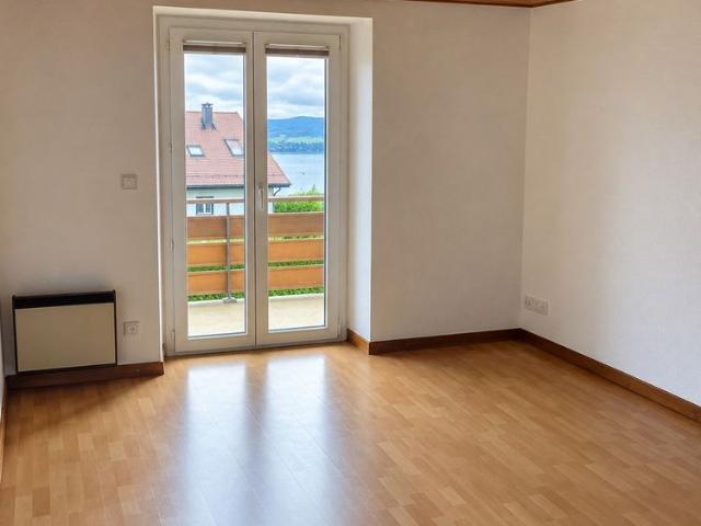 3 pièces lumineux avec balcon et jardin Arzier