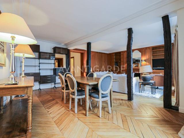 3 pièces meublé Boulevard Saint Germain 75005 Paris