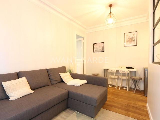 3 pièces meublé Rue Davioud 75016 Paris