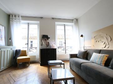 3 pièces meublé Rue Léopold Bellan 75002 Paris