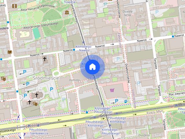 3 pok. 53 m2, 12 piętro, Kilińskiego 121 wCentrum