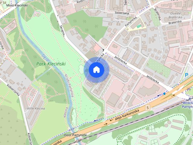 3 pok, 2 balkony, ul.Partynicka /American school,klimatyzacja,tramwaj